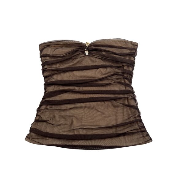 Reformation Myra Knit Top in Natural - Picture 4 of 6